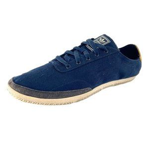 Adidas RARE SAMPLE 90’s Streetwear Sneakers Navy Blue & Gold Size US 9 Y2K